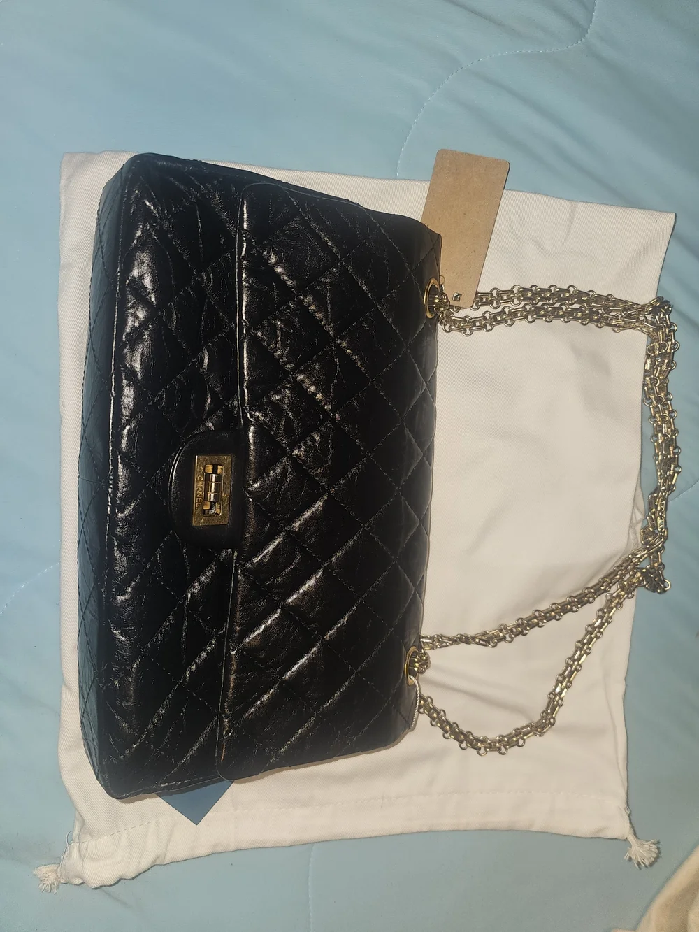 Chanel Reissue Aged Lamb Skin 2.55